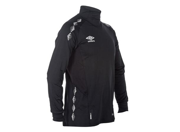UMBRO UX-1 Light Tr Top jr Sort/Hvit 116 Lett og behagelig treningstopp 